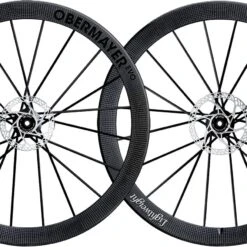 Lightweight Obermayer Evo Schwarz Edition Disc Road Wheelset (Shimano)