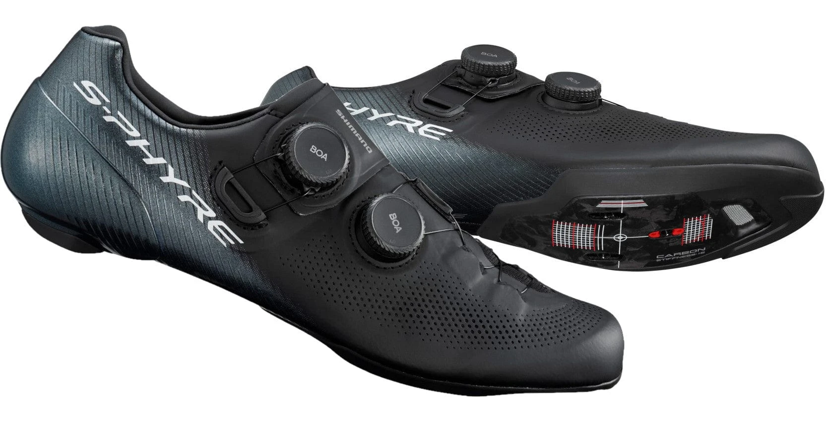 Shimano RC903 S-Phyre Road Cycling Shoes Black Size 45.5 1 Shimano RC903 S-Phyre Road Cycling Shoes Black Size 45.5