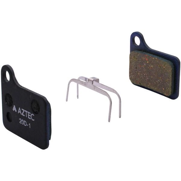 Aztec Shimano Deore M555/C900 Nexave Organic Disc Brake Pads In Black 1 Aztec Shimano Deore M555/C900 Nexave Organic Disc Brake Pads In Black