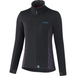 Shimano Clothing Womens Jackets Kaede Wind In Black